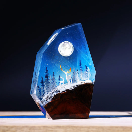 Schnee-Elch Harzlampe