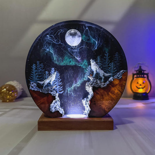Wolf Galaxie Harzlampe